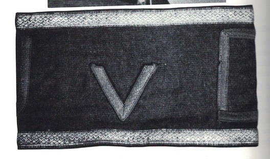 Kriegsmarine Senior Duty Non-Commissioned Officer Armband Obverse