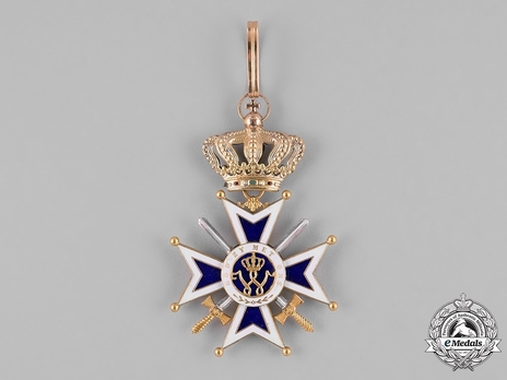 Order of Orange-Nassau, Military Division, Commander (1892-1970) Reverse