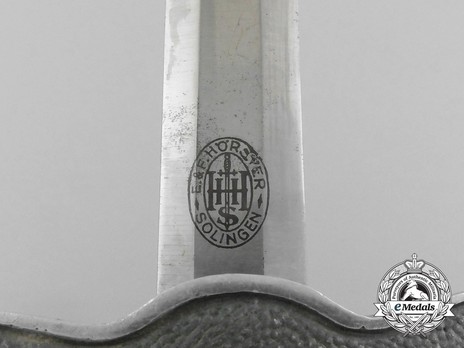 Luftwaffe E. & F. Hörster-made 2nd pattern Dagger Maker Mark