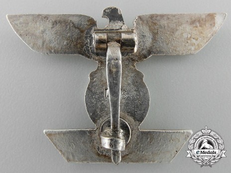 Clasp to the Iron Cross I Class, Type II, by Funcke & Brüninghaus (L/56) Reverse