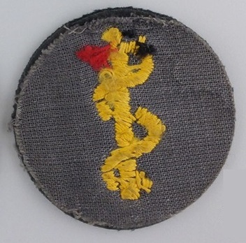 German Army Medical Personnel Trade Insignia Reverse