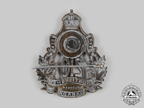 210th Infantry Battalion Other Ranks Cap Badge Reverse