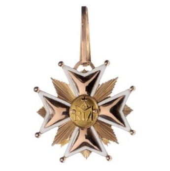 Order of the White Eagle, Cross (1764-1795, 1807-1831) Reverse