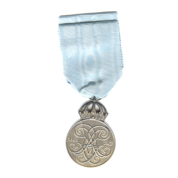 Royal Jubilee Medal on the Occasion of the Tercentenary of the Swedish Settlement in Delaware Reverse