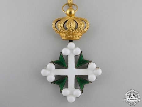 Order of St Maurice and St. Lazarus, Grand Officer's Cross (in silver-gilt) Reverse
