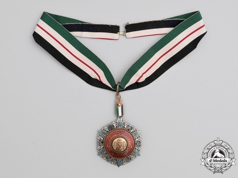 Supreme Order of the Renaissance  (Wisam Al Ordani Al Nahda), III Class Commander Obverse