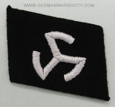 Waffen-SS 'Langemarck' Division Collar Tab Obverse