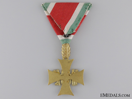 Long Service Decorations for Officers, I Class Reverse
