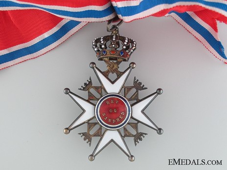Order of St. Olav, Grand Cross, Civil Division Reverse