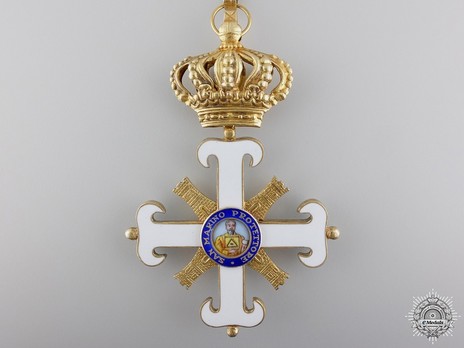 Order of San Marino, Type II, Commander Obverse 