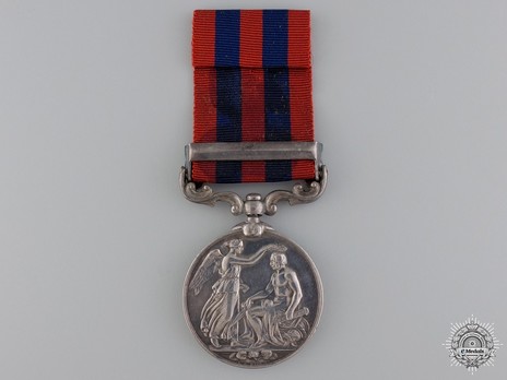 Silver Medal (with "HAZARA 1888" clasp) Reverse