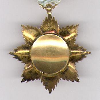 Order of the Star of Anjouan, Officer Reverse