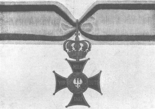 Order of Virtuti Militari, Type II, Commander (1921-1939) Obverse