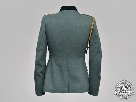 German Police General's Service Tunic Reverse