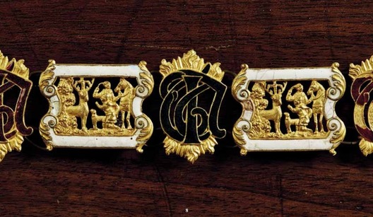 Order of St. Hubert, Collar Chain Detail