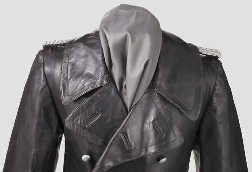 Allgemeine SS Leather Overcoat Obverse