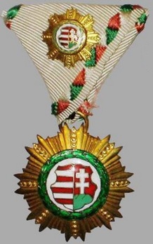 Order of Kossuth, Small I Class Obverse