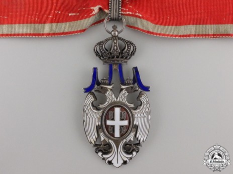 Order of the White Eagle, Type II, Civil Division, III Class Obverse