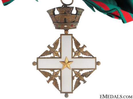 Order of Merit of the Italian Republic, Type I, Grand Cross Reverse