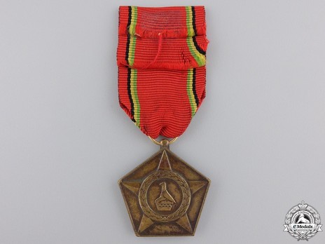 Liberation Medal, in Bronze Reverse