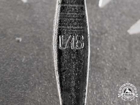 War Merit Cross I Class with Swords, by B. H. Mayer Detail