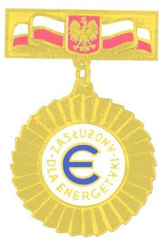 Decoration for Merit in the Energy Industry (1998-2001) Obverse
