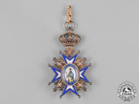 Order of Saint Sava, Type III, I Class Obverse