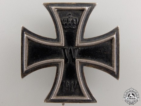 Iron Cross 1914, I Class Cross, by Sy & Wagner Obverse