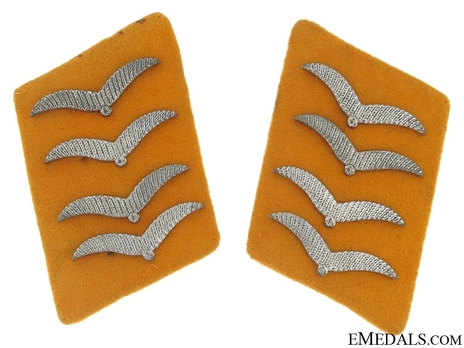 Luftwaffe Flying Troops Stabsgefreiter/Hauptgefreiter Collar Tabs Obverse