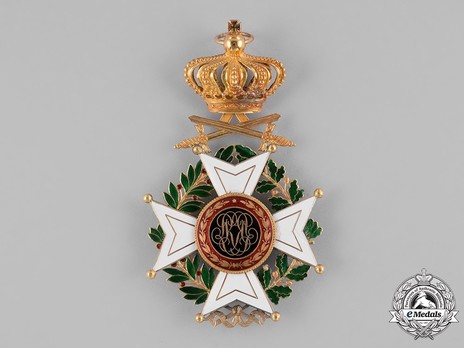 Grand Cross (Military Division, 1832-1951) Reverse