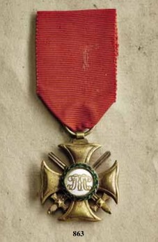 Military Honour Award for Faithful Service, Military Division, I Class Gold Cross Obverse