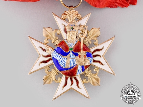 Order of Saint Januarius, Knight's Cross (in bronze gilt)