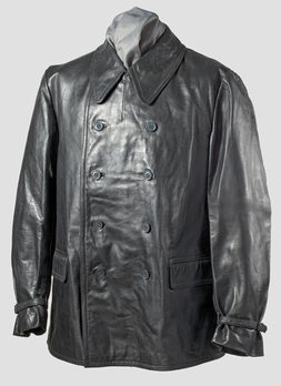 Kriegsmarine Leather Jacket (Double-Breasted version) Obverse