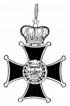 Order of Virtuti Militari, Type II, Commander Reverse
