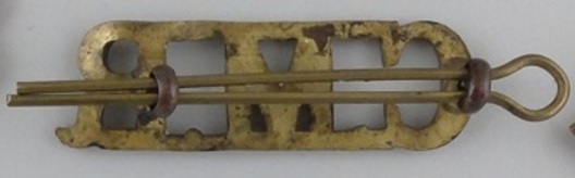1st Mounted Rifle Battalion Other Ranks Shoulder Title Reverse
