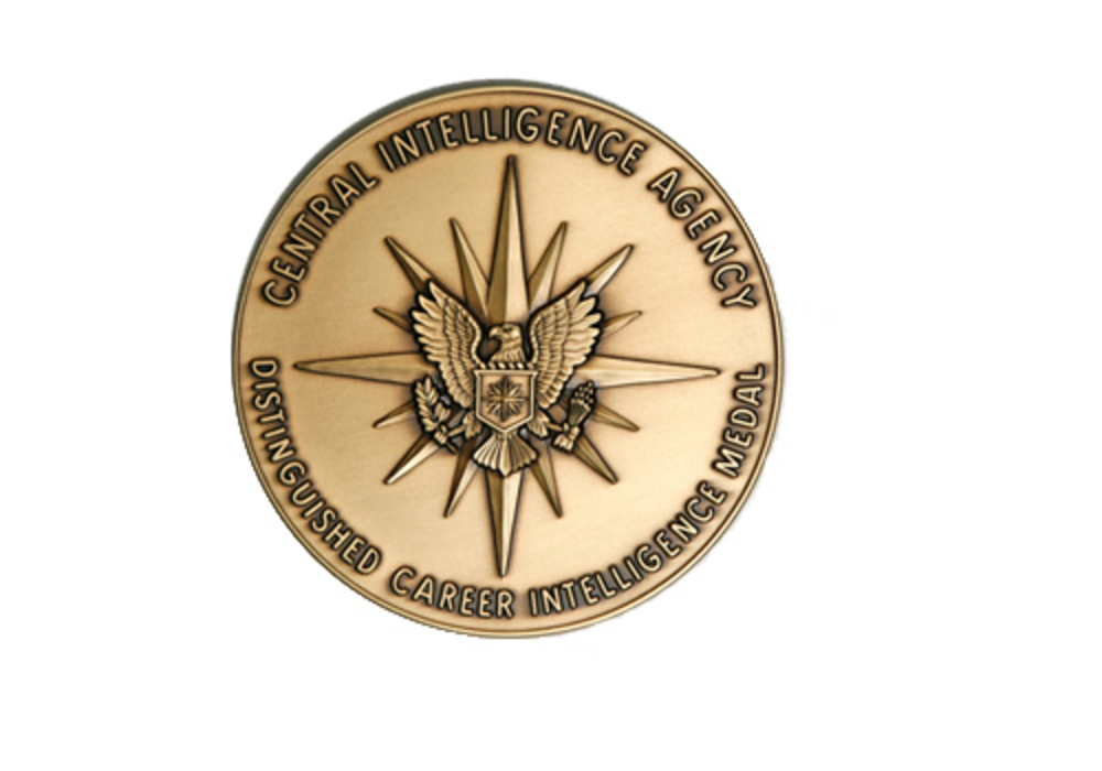Distinguished career intelligence medal of the cia