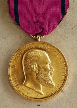 Medal for the Arts and Sciences, Type IV, Small (in gold) Obverse
