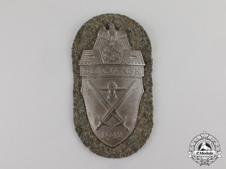 Demjansk Shield, Heer/Army Obverse
