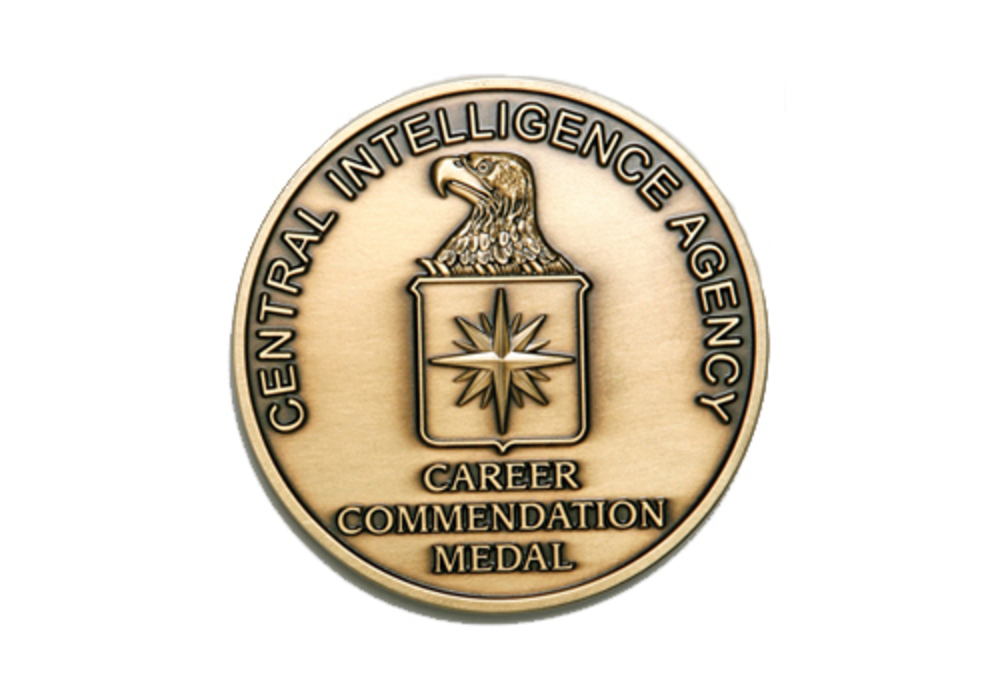 Career commendation medal of the cia