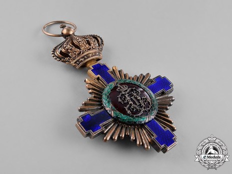 The Order of the Star of Romania, Type I, Civil Division, Grand Cross Reverse