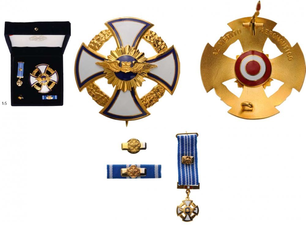 Grand cross breast star and miniature gilded bronze obv2