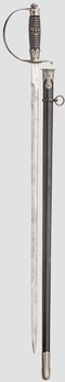 German Police Officer's Sword by P. Weyersberg & Co. Obverse