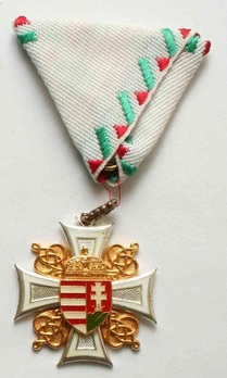 Officer Service Decoration, II Class (for 25 Years) Obverse