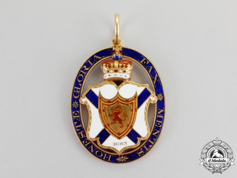 Gold Medal (for Baronets of Nova Scotia) Reverse