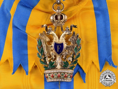 Order of the Iron Crown, Type III, Civil Division, I Class (with War Decoration, in Bronze gilt)