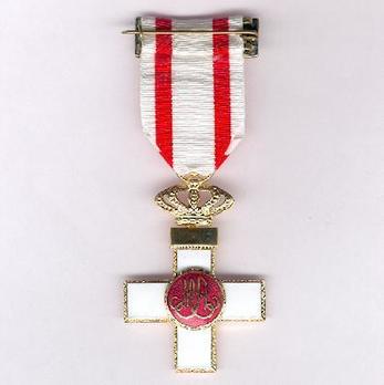 1st Class Cross (white distinction) (gilt) Reverse