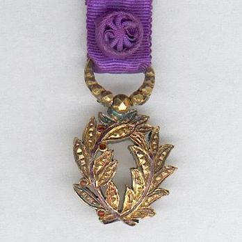  Miniature Officer of Public Education Obverse