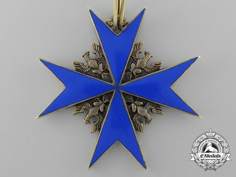 Pour le Mérite, Cross (First World War version, in gold) Reverse