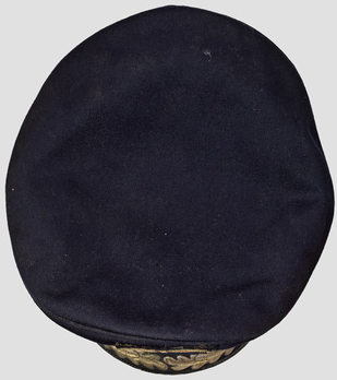 Kriegsmarine Blue Admiral Rank Visor Cap Top