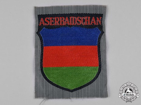German Army Azerbaijan Sleeve Insignia Obverse